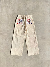 画像をギャラリービューアに読み込む, Rough pants (Bandana×Ivory)-ラフパンツバンダナ柄｜colorple（カラプル）
