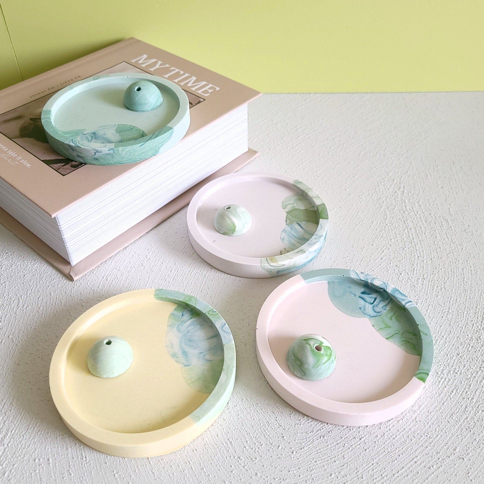 Simple Tray 《Latte series - plants - S》｜TOIRO DE（トイロ）