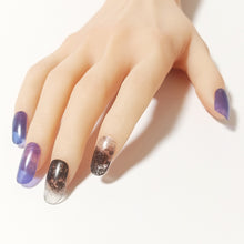 画像をギャラリービューアに読み込む, サイズの選べる半硬化ジェルネイルシール【Gel Nail Stickers 004 Night sky】｜ENCHANT（エンチャント）
