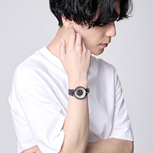 画像をギャラリービューアに読み込む, KLON INVISIBLE OVERLAPPING CIRCLE SHAPES BLACK 38mm｜KLON（クローン）
