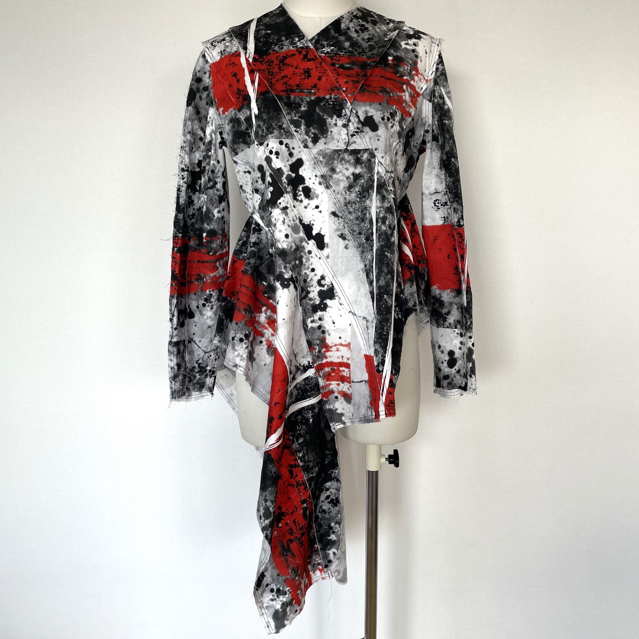 Patchwork shirt B ー パッチワークシャツB｜Merci DIEU（メルシーデュー）