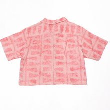 画像をギャラリービューアに読み込む, Baby Pink Shibori Crop Shirt｜SAI Japan Vintage（サイジャパンヴィンテージ）
