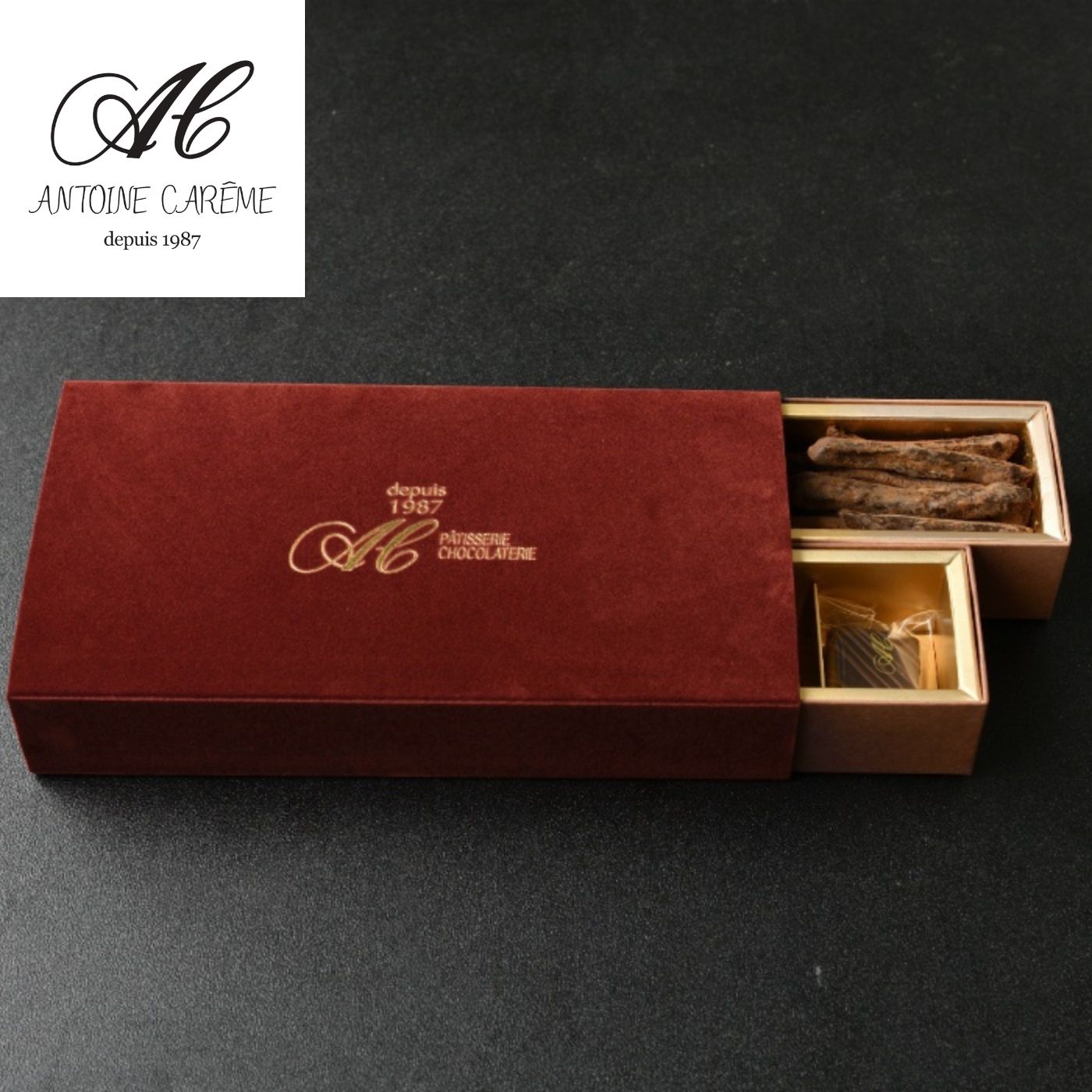 ２本詰めショコラ｜アントワーヌ・カレーム