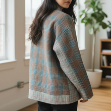 画像をギャラリービューアに読み込む, &quot;earth plaid&quot;  vintage kantha jacket/ヴィンテージカンタジャケット｜ananyaﾕｲｲﾂﾑﾆ（アナンヤユイイツムニ）
