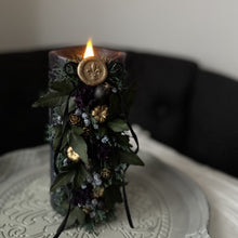 画像をギャラリービューアに読み込む, プレミアムフラワーアートキャンドルL フレンチシック｜ciel bleu（シエルブルー）
