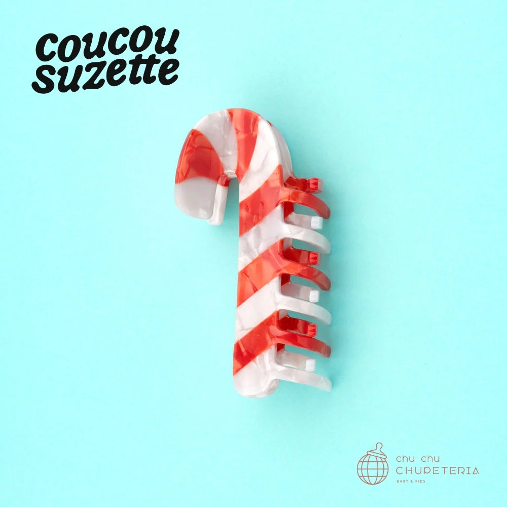 【Coucou Suzette】Candy Cane Hair Claw｜CHUPETERIA（チュペテリア）