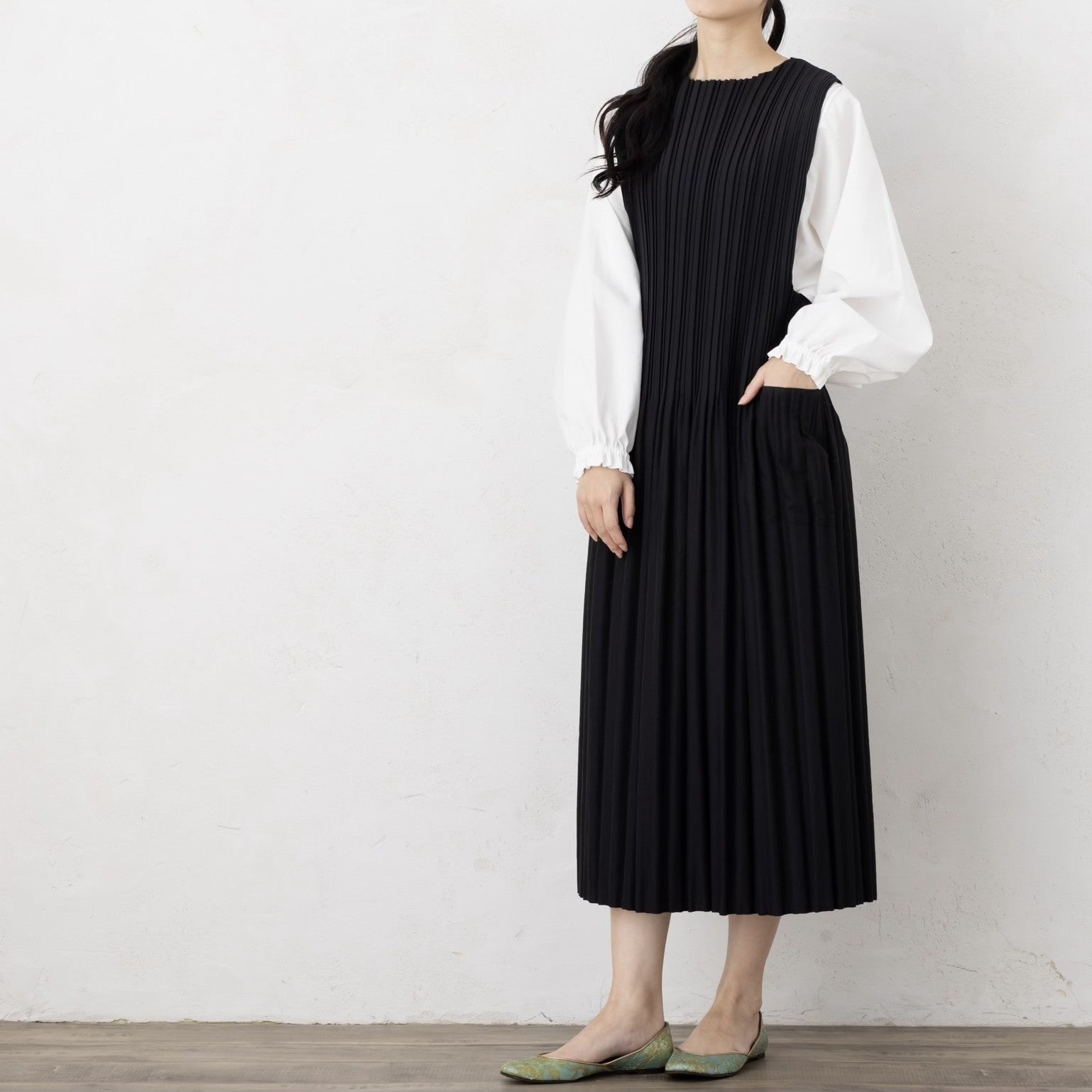 T-Prati 2　2Way 　Pratique Dress｜MONCOEUR（モンクール）