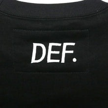 画像をギャラリービューアに読み込む, CLASSIC LOGO Sweat Crew [Black]｜DEFACT（デファクト）
