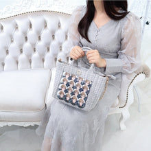 画像をギャラリービューアに読み込む, パレットリリーツイードショルダーバッグ｜fanfancy+（ファンファンシープラス）
