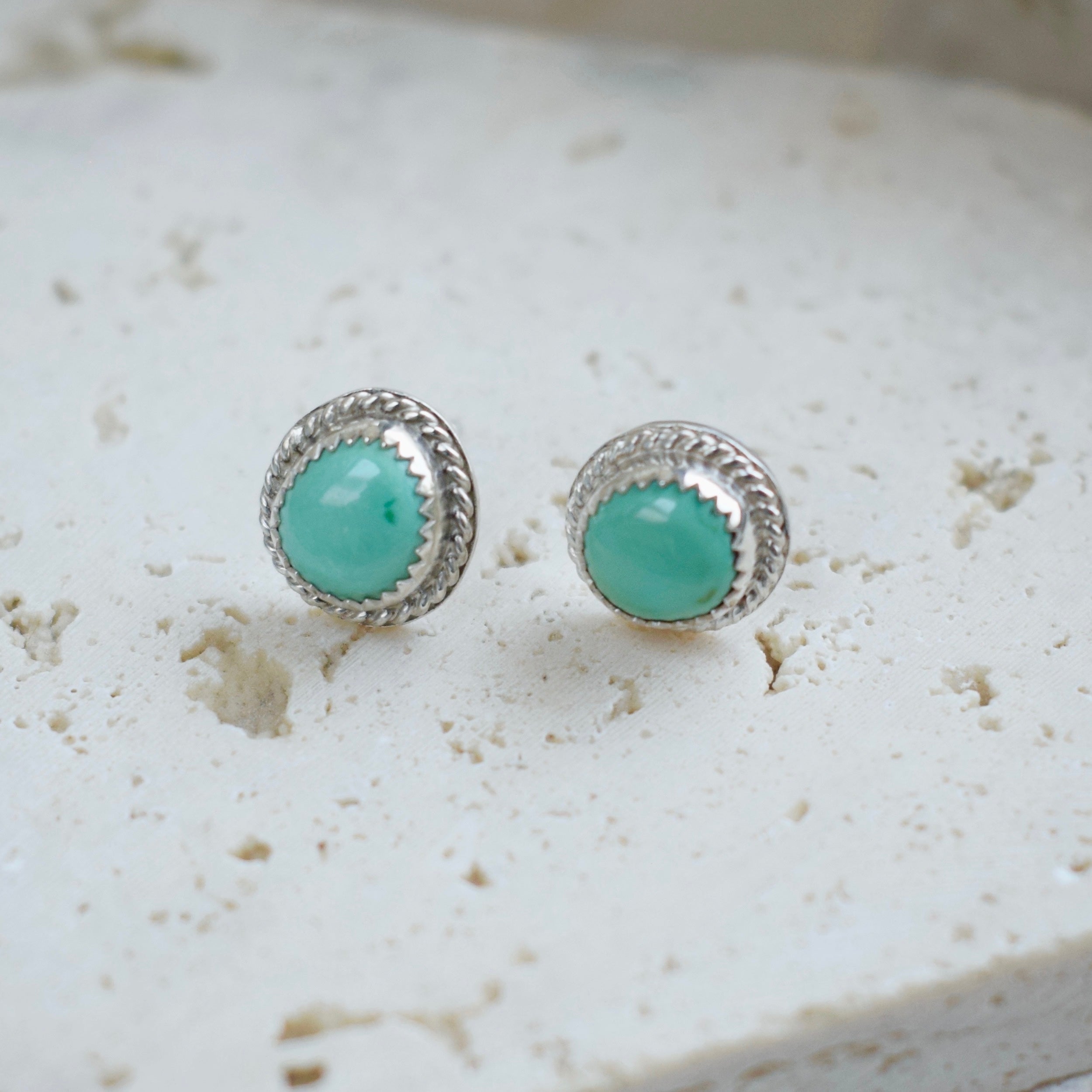 Emerald Valley turquoise pierce｜MARIA JEWELRY（マリアジュエリー）