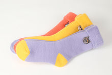 画像をギャラリービューアに読み込む, モコモコルームソックス　ミケ×イエロー｜maltamarie（マルタマリエ）
