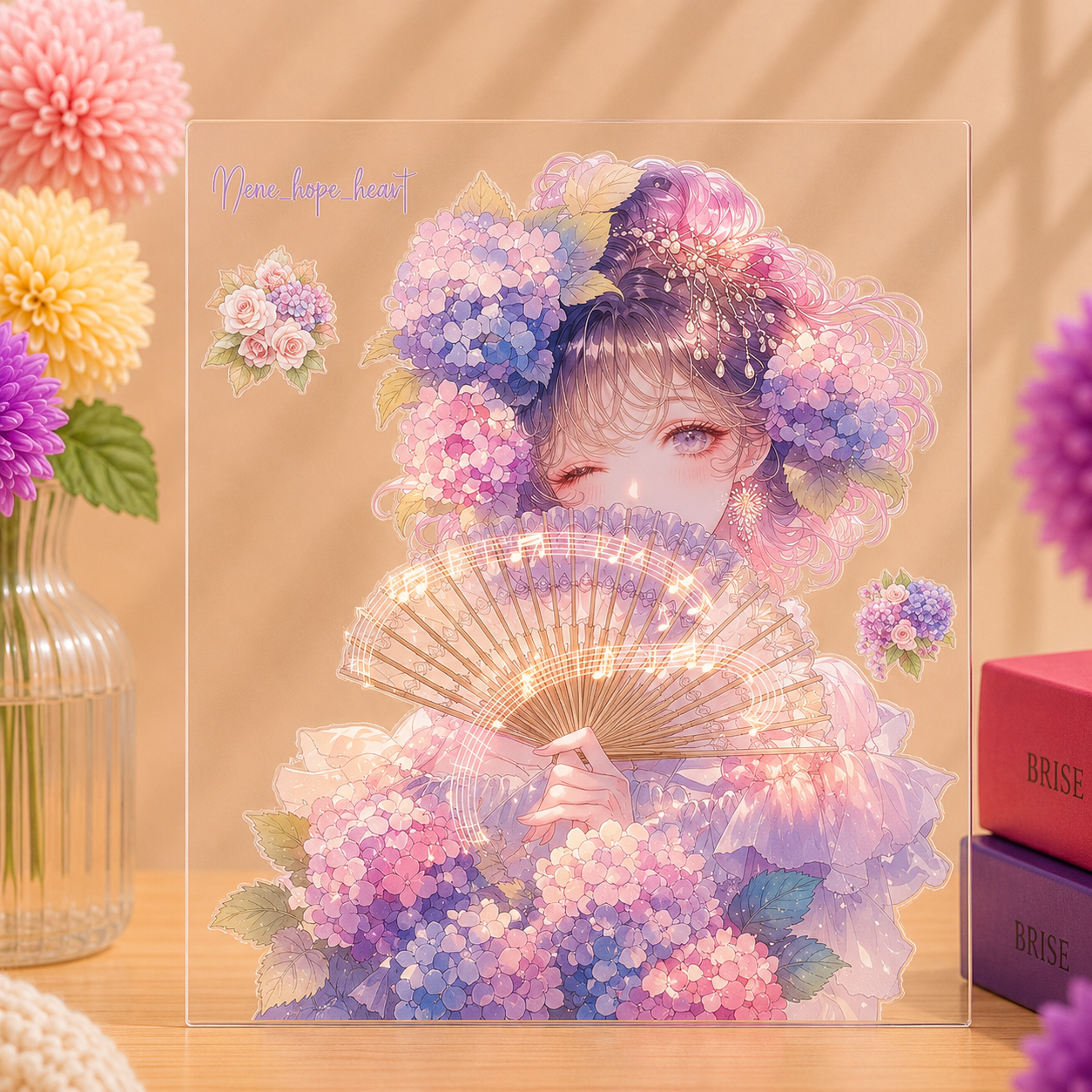 Floral Princess Hydrangea Melody クリスタルインクキスカット