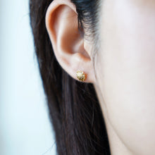 画像をギャラリービューアに読み込む, ひまわりのピアス｜poonys（プーニーズ）
