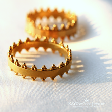 画像をギャラリービューアに読み込む, K18 アラビアンクラウンリング｜KAYO &amp; Coco Jewelry（カヨアンドココジュエリー）
