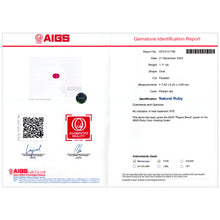 画像をギャラリービューアに読み込む, K18イエローゴールド 非加熱ピジョンブラッドルビーネックレス 1ct /s0363rp｜malvaceae（マルヴェセア）
