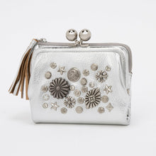 画像をギャラリービューアに読み込む, マルチスタッズがま口二つ折りウォレット｜perche（ペルケ）
