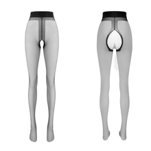 画像をギャラリービューアに読み込む, 「雲絹」T字型オープンクロッチストッキング｜LING LINGERIE（リンランジェリー）
