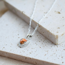 画像をギャラリービューアに読み込む, Orange copper turquoise heart necklace / Sunset｜MARIA JEWELRY（マリアジュエリー）
