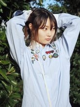 画像をギャラリービューアに読み込む, 刺繍ブローチ / 三角フラスコ｜studio bansoko（スタジオバンソウコウ）

