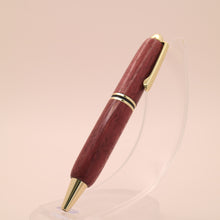 画像をギャラリービューアに読み込む, パープルハート　木軸ミニボールペン｜Wood Time Factory（ウッドタイムファクトリー）
