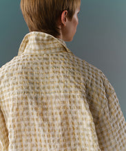 画像をギャラリービューアに読み込む, Fresh Check Seersucker Open-Collar Shirt (POPUP限定)｜MODE COMMUTER（モードコミューター）
