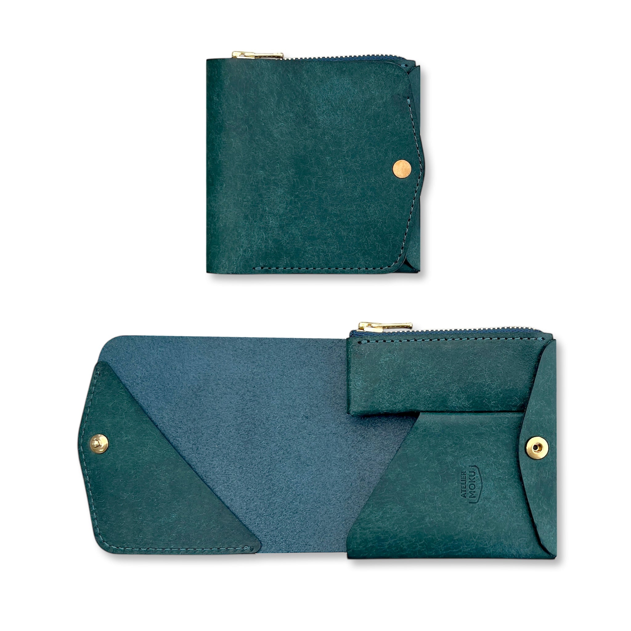 小さく薄い財布Saku ver.3 プエブロ（新仕様）｜moku（モク