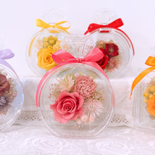 画像をギャラリービューアに読み込む, 【Flower Parfum 香水瓶丸型】バラ 母の日 ギフト プレゼント 両親贈呈品 出産 誕生日 記念日 インテリア 雑貨 プリザーブドフラワー ボトルアレンジメント｜Luana Mally（ルアナ　マリー）
