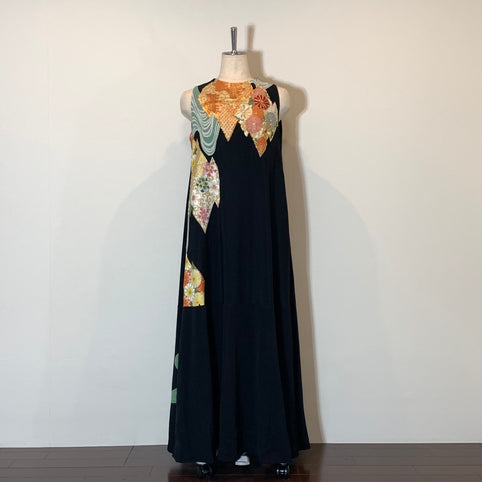 komomo 着物リメイク　フレアドレス｜komomo（コモモ）