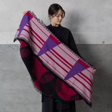 画像をギャラリービューアに読み込む, -HORIZON-　MOHIKANストール　col:ピンク｜POLS（ポルス）
