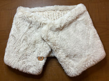 画像をギャラリービューアに読み込む, ふわもこネックウォーマー　フェイクファー　リバーシブル｜M&#39;S  CROCHET（エムズクロシェット）
