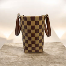 画像をギャラリービューアに読み込む, 市松模様　プラカゴバッグ｜Rian（リアン）
