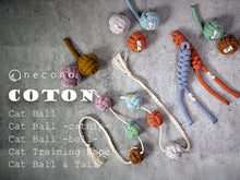画像をギャラリービューアに読み込む, COTON Cat Ball &amp; Tail｜necono（ネコノ）
