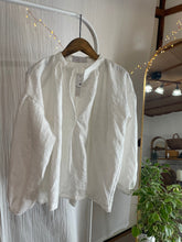 画像をギャラリービューアに読み込む, ギャザーブラウス　オフホワイト｜hachiko（ハチコ）
