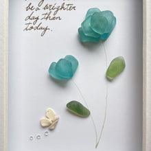 画像をギャラリービューアに読み込む, 明日が輝く1日でありますように【シーグラスアート】｜umihana（ウミハナ）
