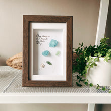 画像をギャラリービューアに読み込む, 明日が輝く1日でありますように【シーグラスアート】｜umihana（ウミハナ）
