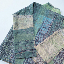 画像をギャラリービューアに読み込む, &quot;green nostalgia&quot;  vintage kantha jacket /ヴィンテージカンタジャケット｜ananyaﾕｲｲﾂﾑﾆ（アナンヤユイイツムニ）
