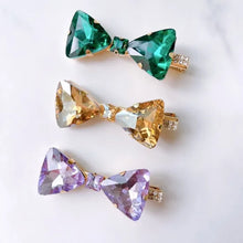 画像をギャラリービューアに読み込む, リボンのジュエルヘアクリップ｜sugar.C beauty（シュガーシービューティー）
