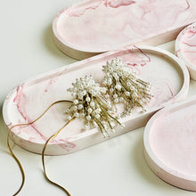 画像をギャラリービューアに読み込む, oval accessory tray / pink｜yonga（ヨンガ）
