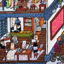 画像をギャラリービューアに読み込む, 26匹の柴犬が集まるインダストリアルな集合住宅｜yoshie moriuchi ARTWORKS（ヨシエモリウチアートワークス）
