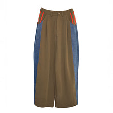 画像をギャラリービューアに読み込む, デニム コンボ リラックス パンツ｜Nora Lily（ノラリリー）
