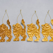 画像をギャラリービューアに読み込む, Metal Embossed Ornament - Lion -｜SZIAOREO ARTWORKS（シアオレオアートワークス）
