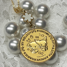 画像をギャラリービューアに読み込む, My Melody 50th &amp; Kuromi 20th Anniversaries ペンダント・マイメロディ＆クロミ・ゴールド｜Cuprum by ISHIWATA（クプラム　バイ　イシワタ）
