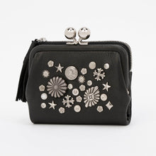 画像をギャラリービューアに読み込む, マルチスタッズがま口二つ折りウォレット｜perche（ペルケ）
