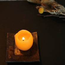 画像をギャラリービューアに読み込む, 京都産ミツロウのたまごキャンドル　2個セット｜ito-nami candle, KYOTO（イトナミキャンドルキョウト）
