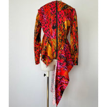 画像をギャラリービューアに読み込む, Patchwork shirt leopard redpinkー パッチワークシャツ レオパード レッドピンク｜Merci DIEU（メルシーデュー）
