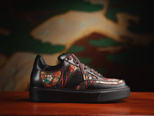 画像をギャラリービューアに読み込む, 西陣織×本革スニーカー　露芝雪輪文様｜KAVKIMONO（カブキモノ）
