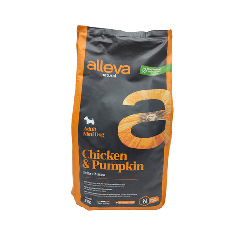 アレヴァ アレヴァ　ナチュラル　成犬用　チキン＆パンプキン　２ｋｇ｜アレヴァ