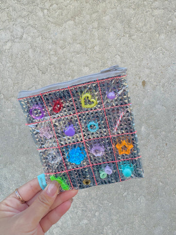 stomou パーツ沢山アルミポーチ｜stomou（ストマウ）