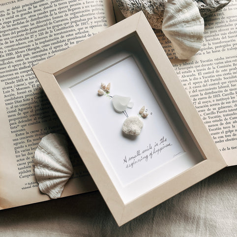 umihana 幸せの始まり【シーグラスアート】｜umihana（ウミハナ）