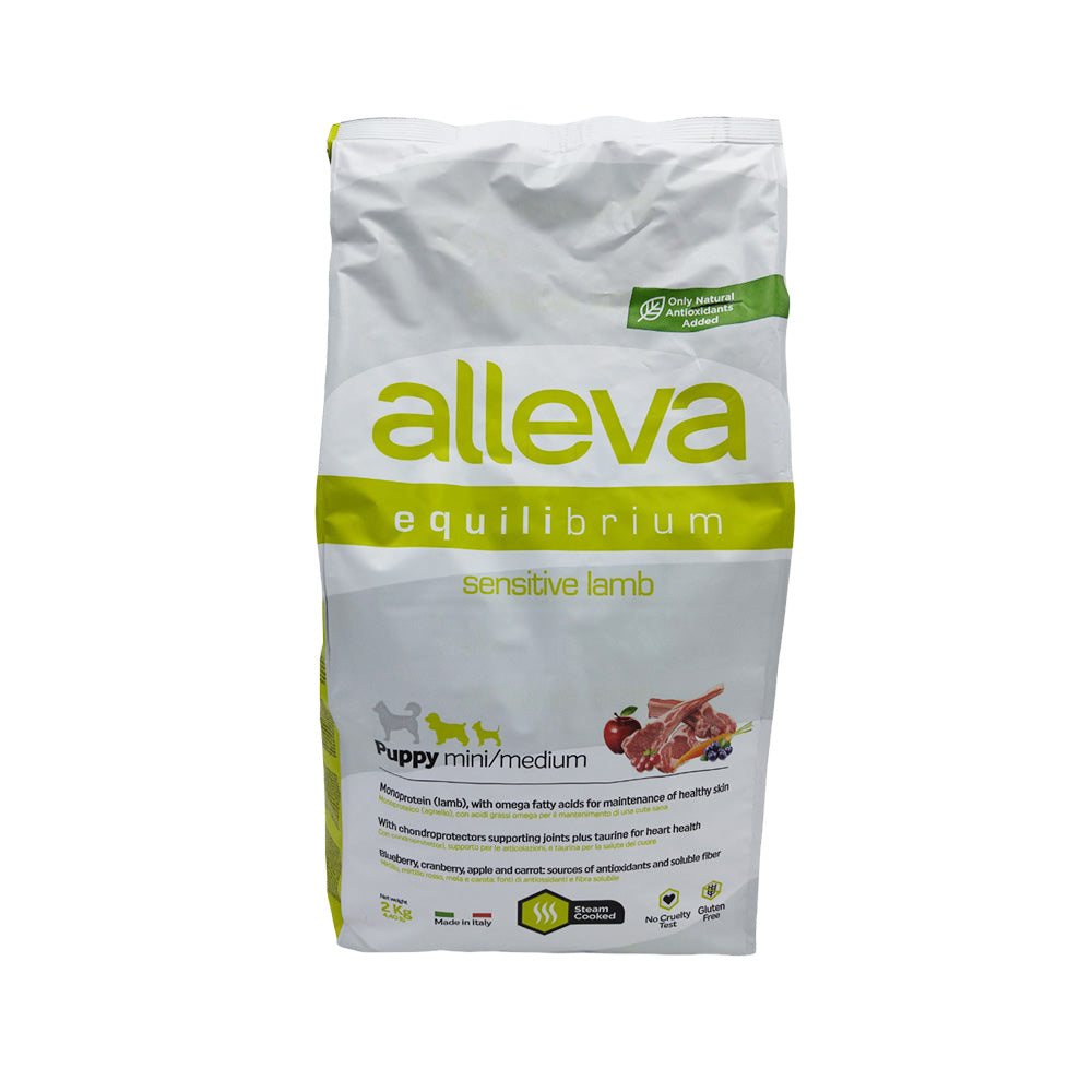 アレヴァ　エクイリブリアム　センシティブ　ラム　パピー　小粒　２ｋｇ｜アレヴァ